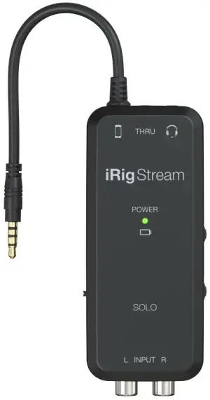 כרטיס קול סטרימר IK Multimedia iRig Stream Solo