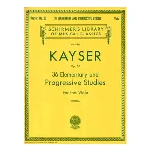 36 ELEMENTARY & PROGRESSIVE STUDIES, OP. 20 - BOOK 1