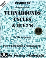 ספר תווים Aebersold, Volume 16 - Turnarounds, Cycles