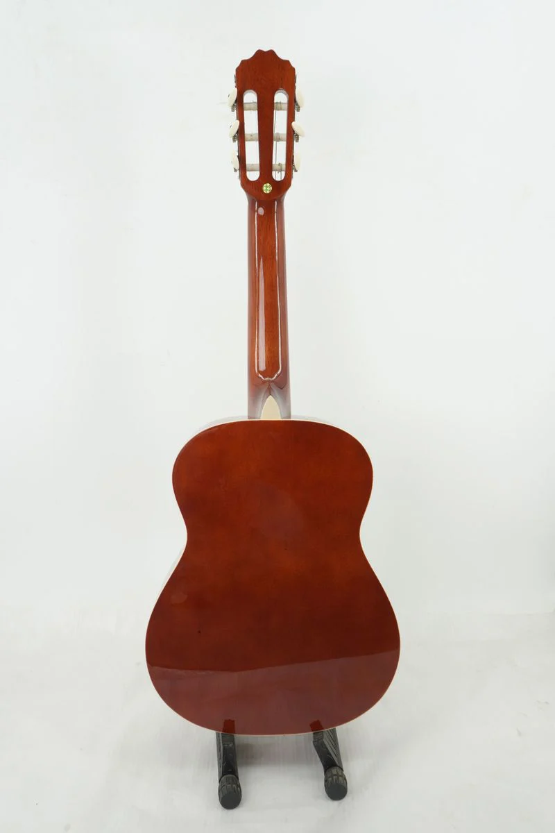 גיטרה קלאסית 1/2 + נרתיק גימור מבריק GRANADA GC34B-NA NATURAL - תמונה 3