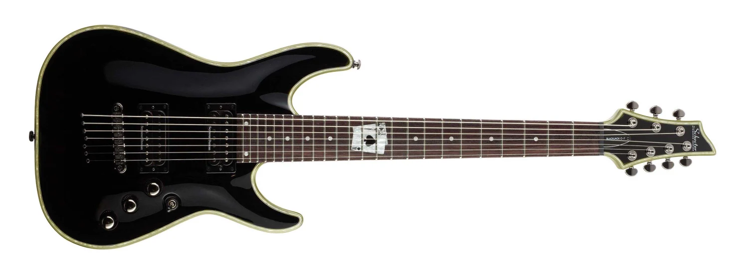 גיטרה חשמלית Schecter C7 Blackjack