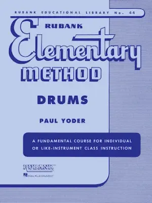 ספר תווים Rubank Elementary Method - Drums
