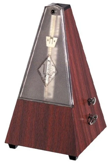 מטרונום מכני עם פעמון WITTNER 812K Metronome Maelzel Mahogany grain - תמונה 2