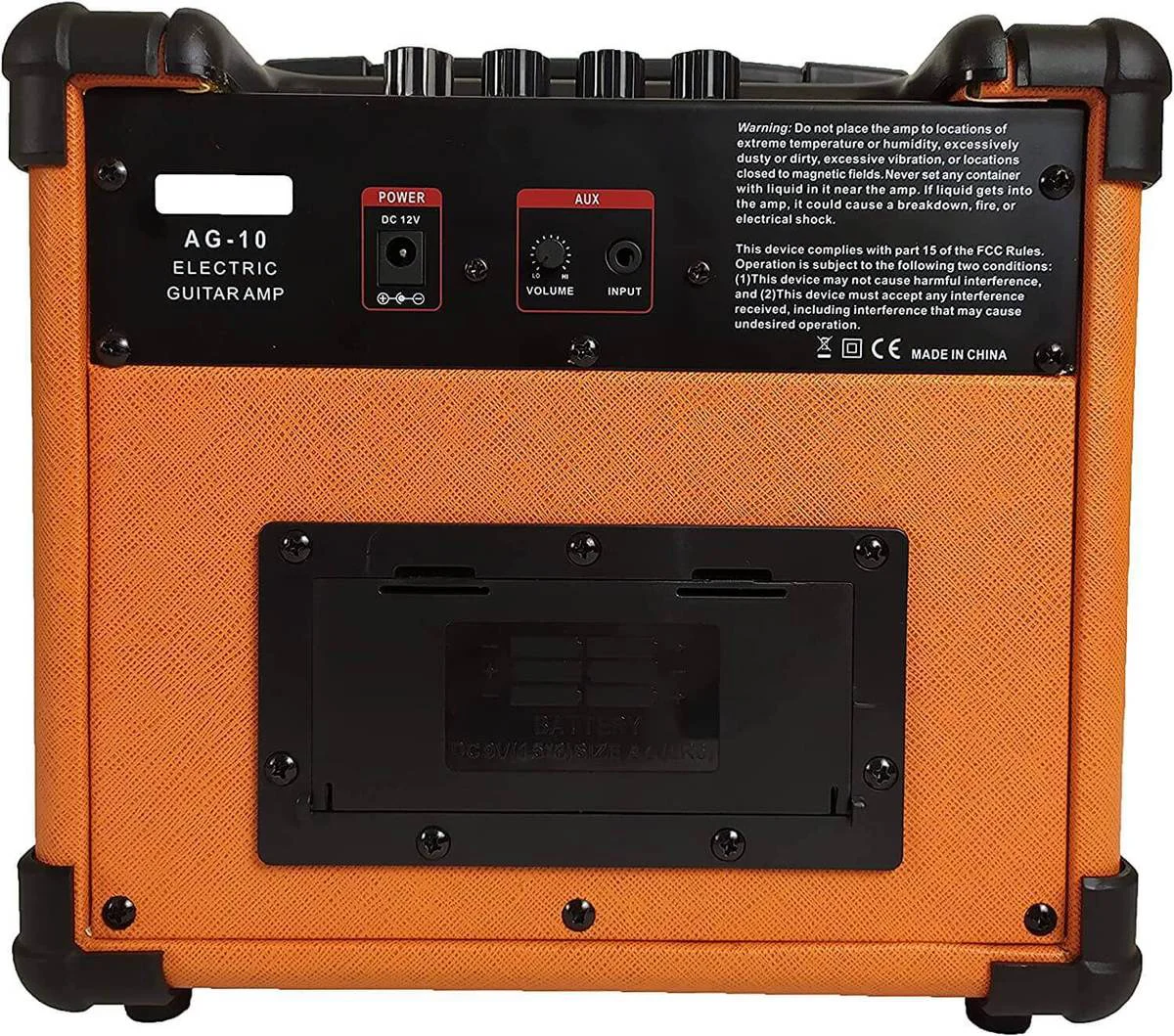 מגבר נייד לגיטרה חשמלית AG-10OR מבית Aroma - תמונה 3