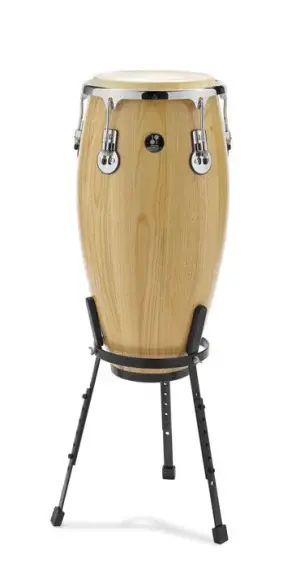 קונגס "3/4 11 SONOR 11 3/4" Conga, Natural, High Gloss, Hevea Wood,w/stand