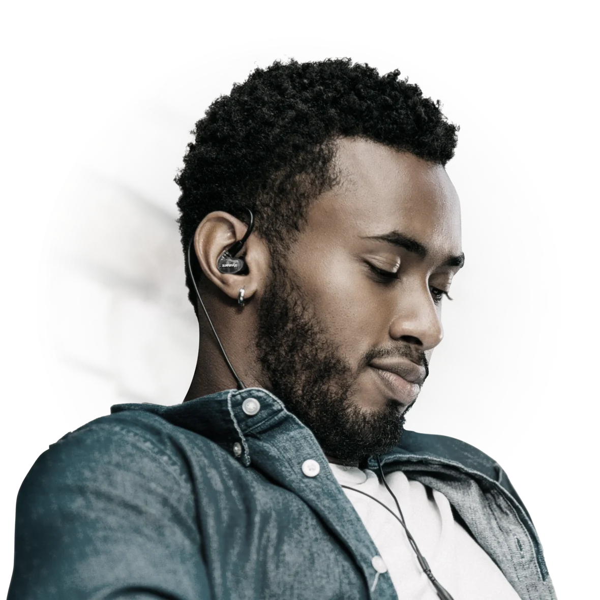 אוזניות Shure AONIC 4 In-ear בצבע שחור - תמונה 3
