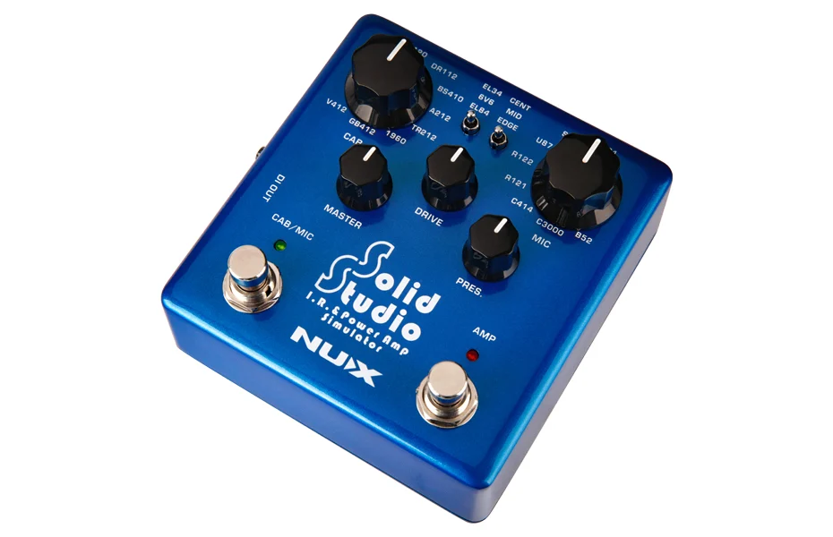 מדמה מגברים NUX NSS-5 Solid Studio Power Amp Simulator - תמונה 2