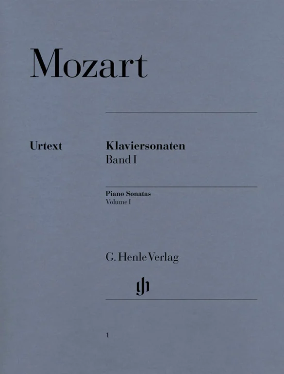 ספר תווים Mozart Piano Sonatas, Volume I