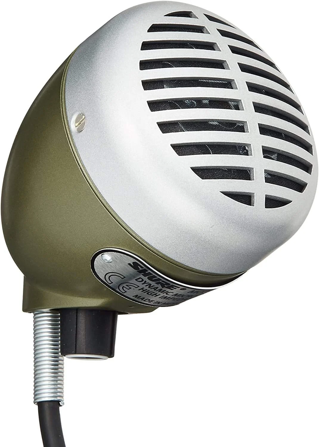 מיקרופון למפוחית Shure 520DX Green Bullet - תמונה 4