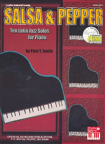 ספר תווים Salsa and Pepper - Ten Latin Jazz Solos for Piano