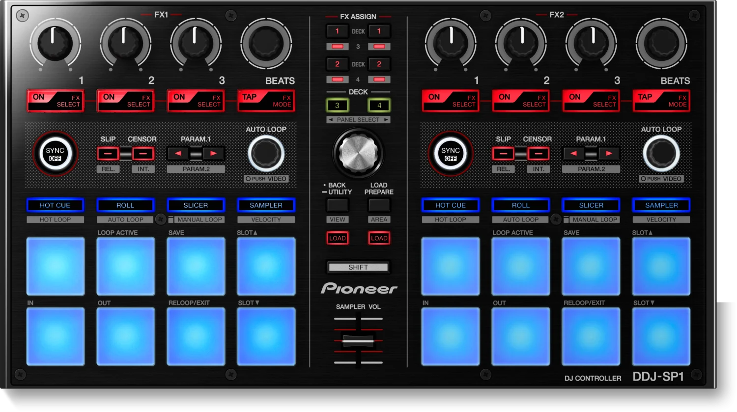 סאב קונטרולר Pioneer DJ DDJ-SP1