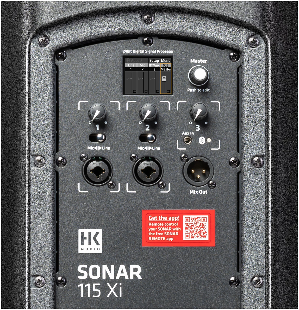 רמקול מוגבר 15″ עם שליטה מרחוק HK Audio SONAR 115 XI - תמונה 5