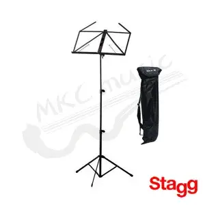 עמוד תווים מתקפל עם תוספת מבית Stagg