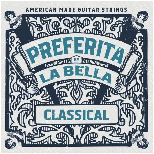 סט מיתרים לגיטרה קלאסית LaBella | 1P Preferita Classical