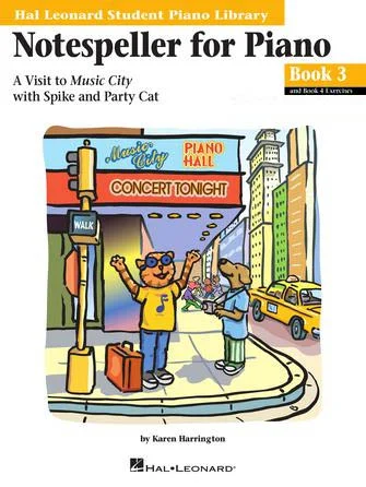 ספר תווים Notespeller for Piano - Book 3