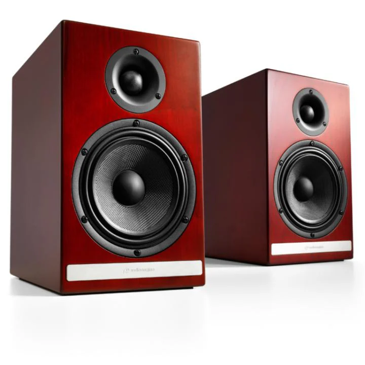 Audioengine HDP6 - רמקולים פסיביים בגודל 6 אינץ' בצבע דובדבן - תמונה 2