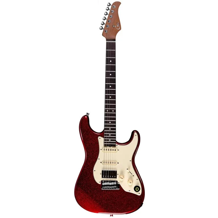 גיטרה חשמלית חכמה Mooer GTRS Professional S801 Intelligent Guitar - Red