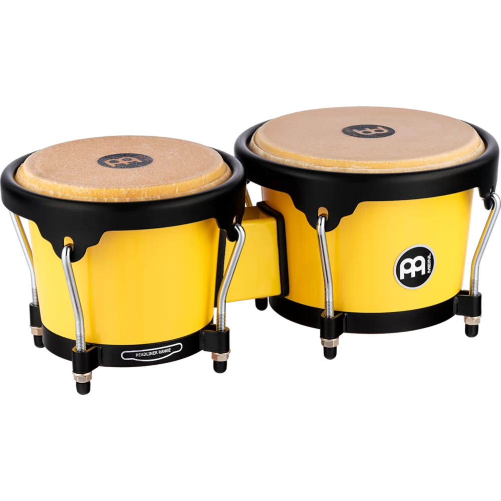 בונגוס Meinl HB50IY Luminating Yellow בגימור Gloss