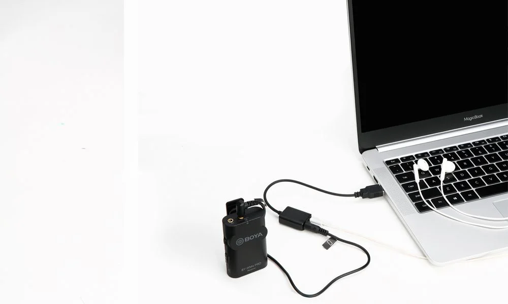 מתאם BOYA מ 3.5mm ל USB A - תמונה 2