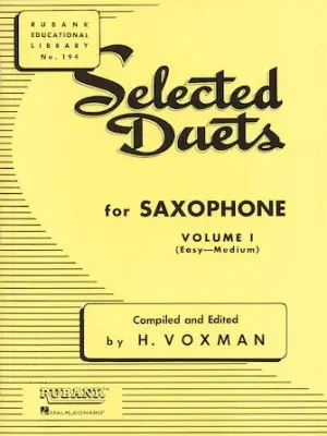 Selected Duets for Saxophone Volume 1 - Easy to Medium