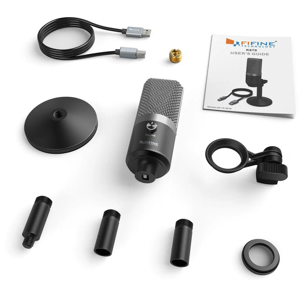 מיקרופון למחשב Fifine K670 - תמונה 3