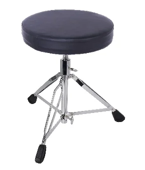 כסא לתופים עגול ריפוד שחור MORATTI G-04