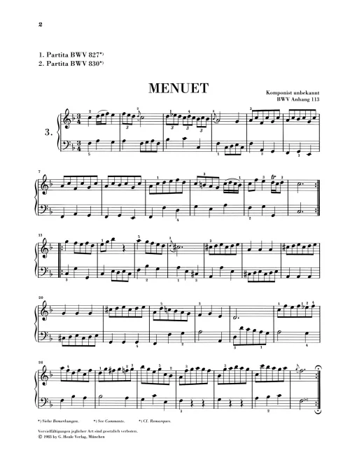 ספר תווים Notebook for Anna Magdalena Bach - תמונה 4