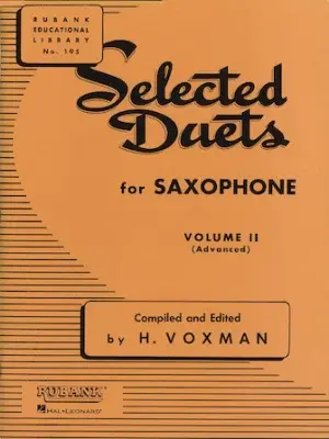 Selected Duets for Saxophone Volume 2 - Advanced