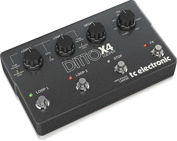 פדאל לופר לגיטרה TC Electronic Ditto X4 Looper - תמונה 2