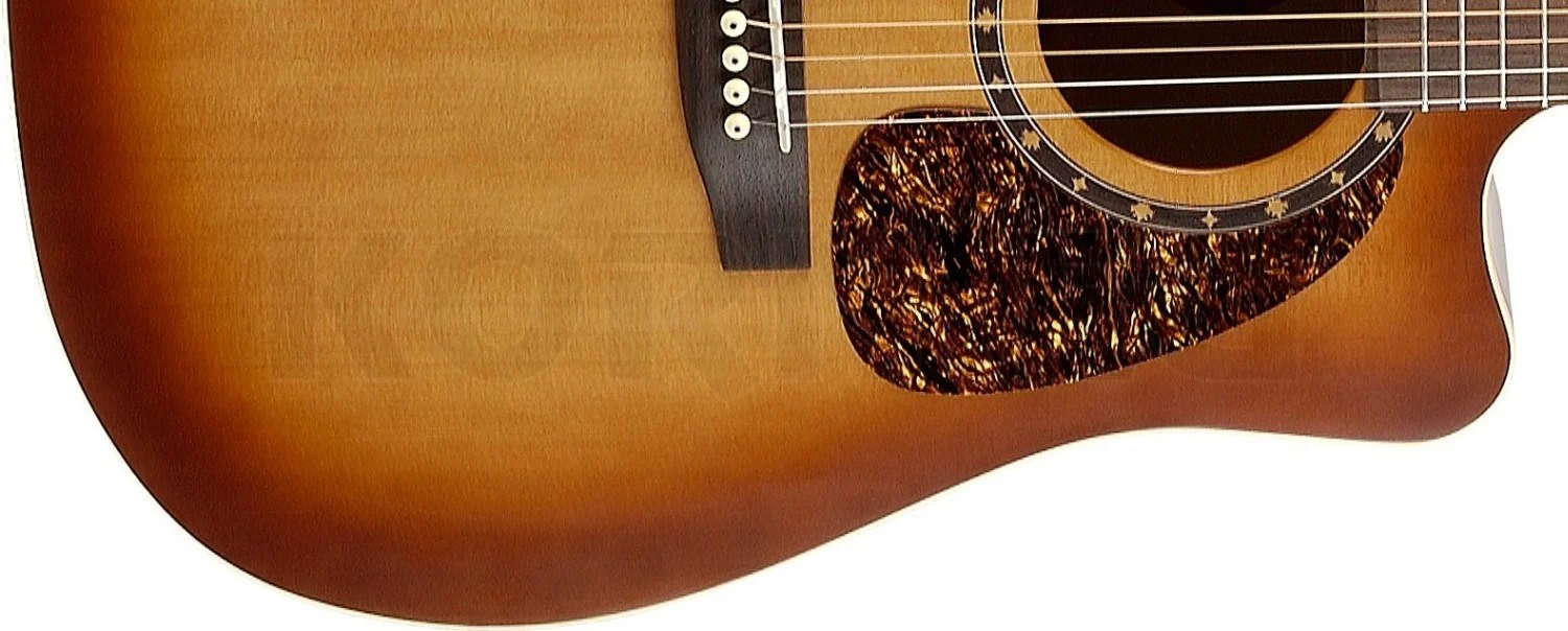 גיטרה אקוסטית מוגברת CW CEDER 4T NORMAN PROTEGE B18 Tobacco Burst - תמונה 3