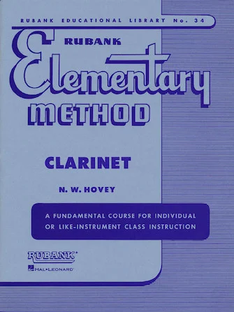 Rubank Elementary Method - Clarinet