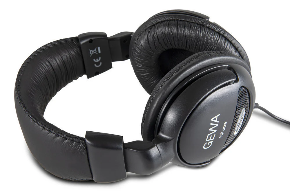 אוזניות סטריאו דינאמיות בצבע שחור GEWA HP ONE 170920 - תמונה 2