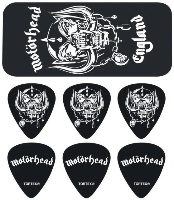 קופסה עם 6 מפרטים MHPT01 Motörhead Warpig Picks Dunlop