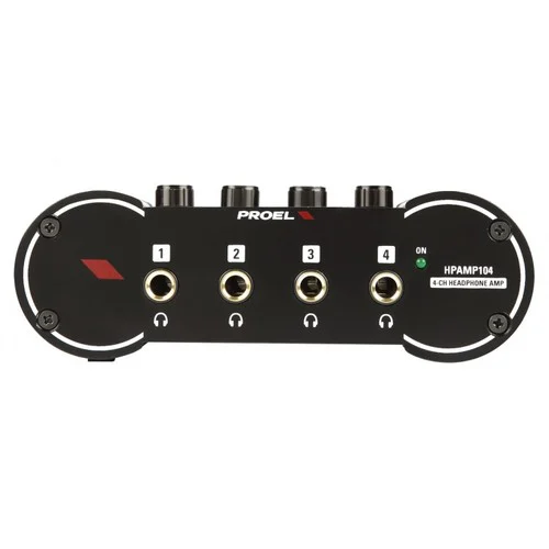 HPAMP104 מגבר אוזניות 4 ערוצים Proel