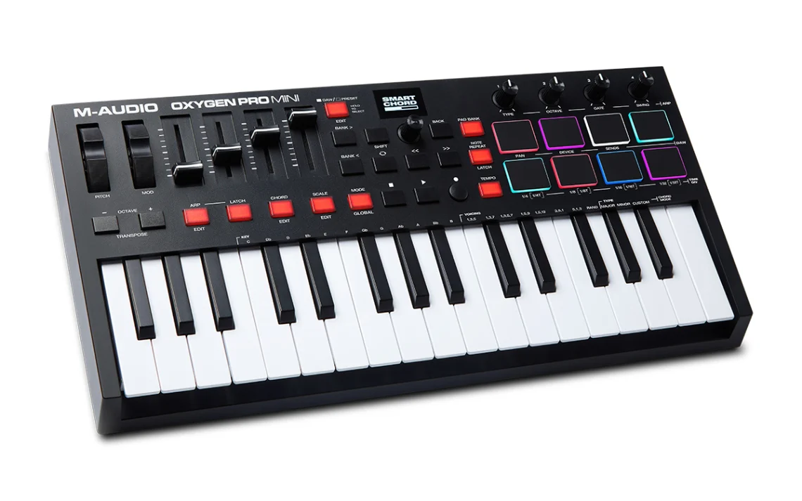 מקלדת שליטה M-Audio Oxygen Pro Mini