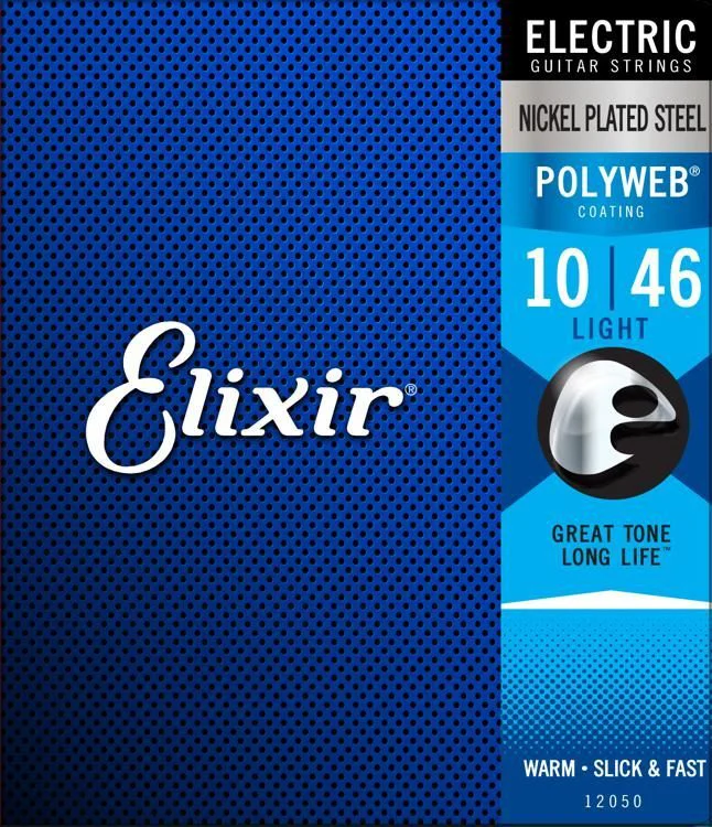 סט מיתרים לחשמלית ELIXIR POLYWEB 0.10