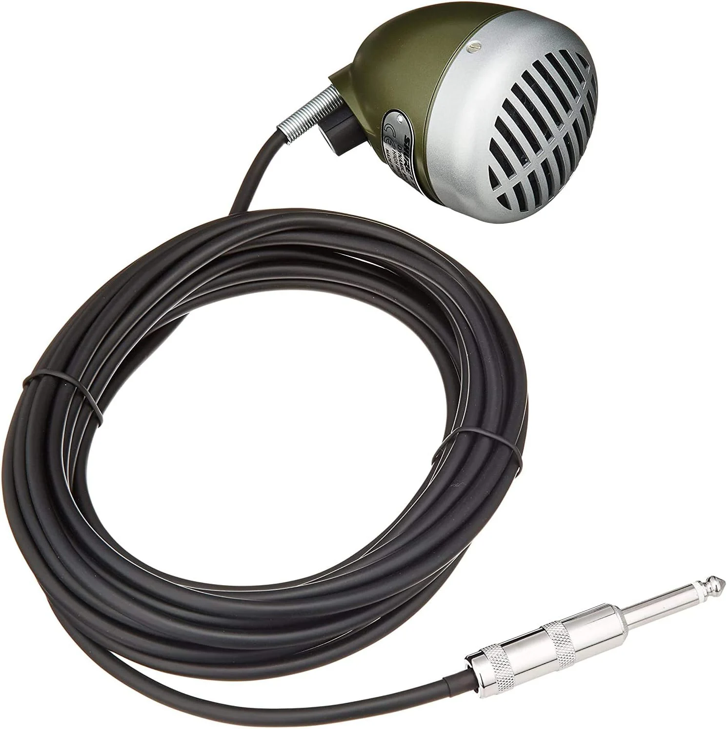 מיקרופון למפוחית Shure 520DX Green Bullet - תמונה 2