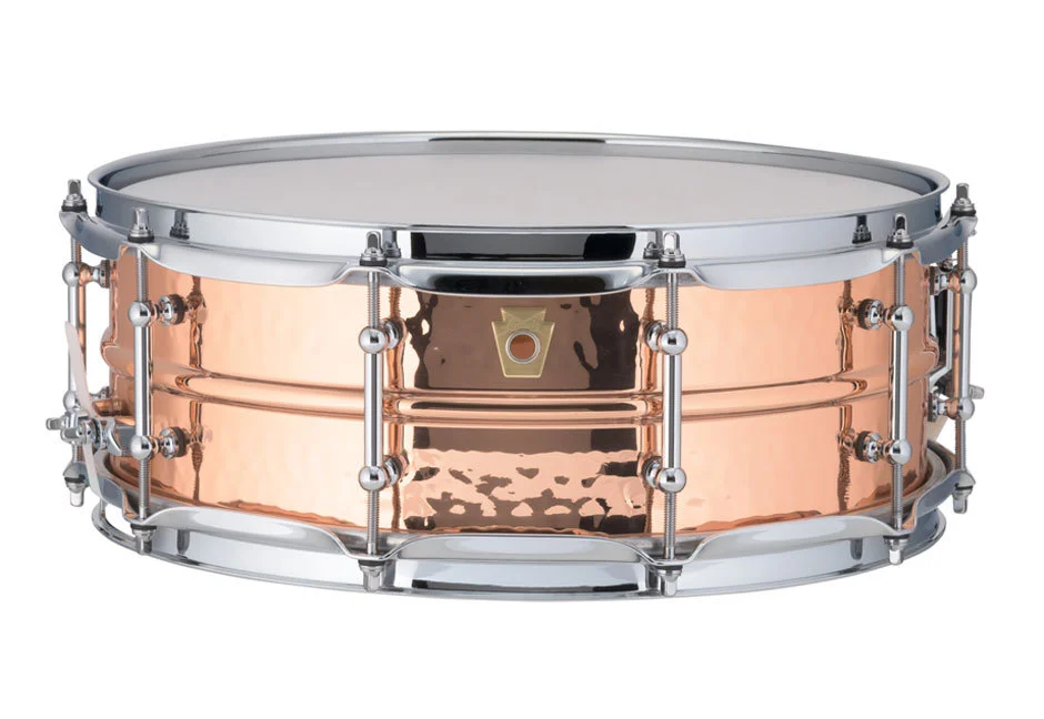 תוף סנר "6.5 "14 LUDWIG LC662KT Hammered Copper Phonic w/Tube Lugs