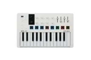 מקלדת שליטה Arturia Minilab 3 - לבן ארטוריה