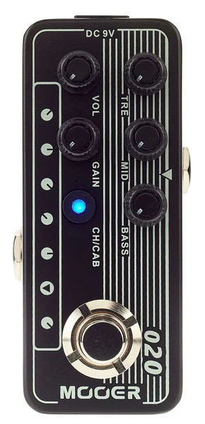 מיקרו מגבר לגיטרה Mooer Micro PreaAMP 020 BLUENO