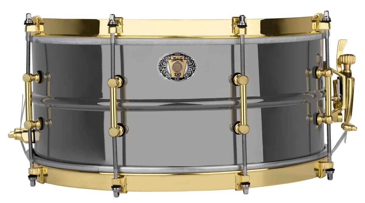 תוף סנר + נרתיק "6.5 "14 LUDWIG B. BEAUTY ANN 8 LUG LB407