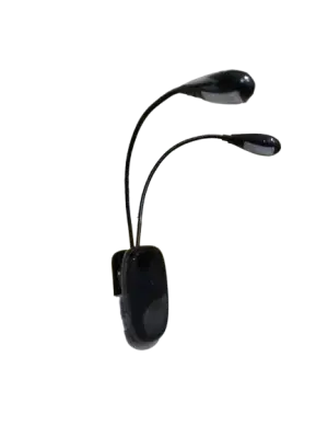 תאורת תווים LED lamp עם קליפס בצבע שחור PLL-28 מבית LEGRAND