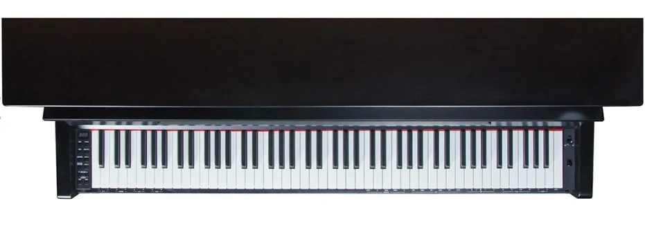 פסנתר חשמלי עומד F-80 מסדרת MUSICIAN עם מקלדת איטלקית FATAR בצבע שחור מבית Pearl River - תמונה 3
