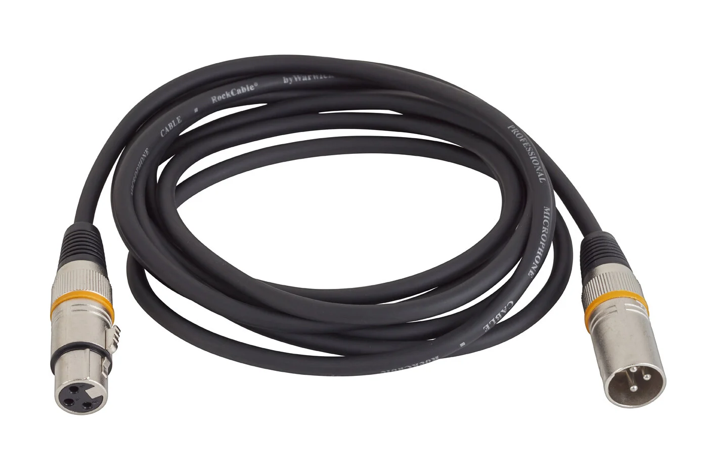 כבל 3מ' WARWICK RCL30353D7 XLR-XLR