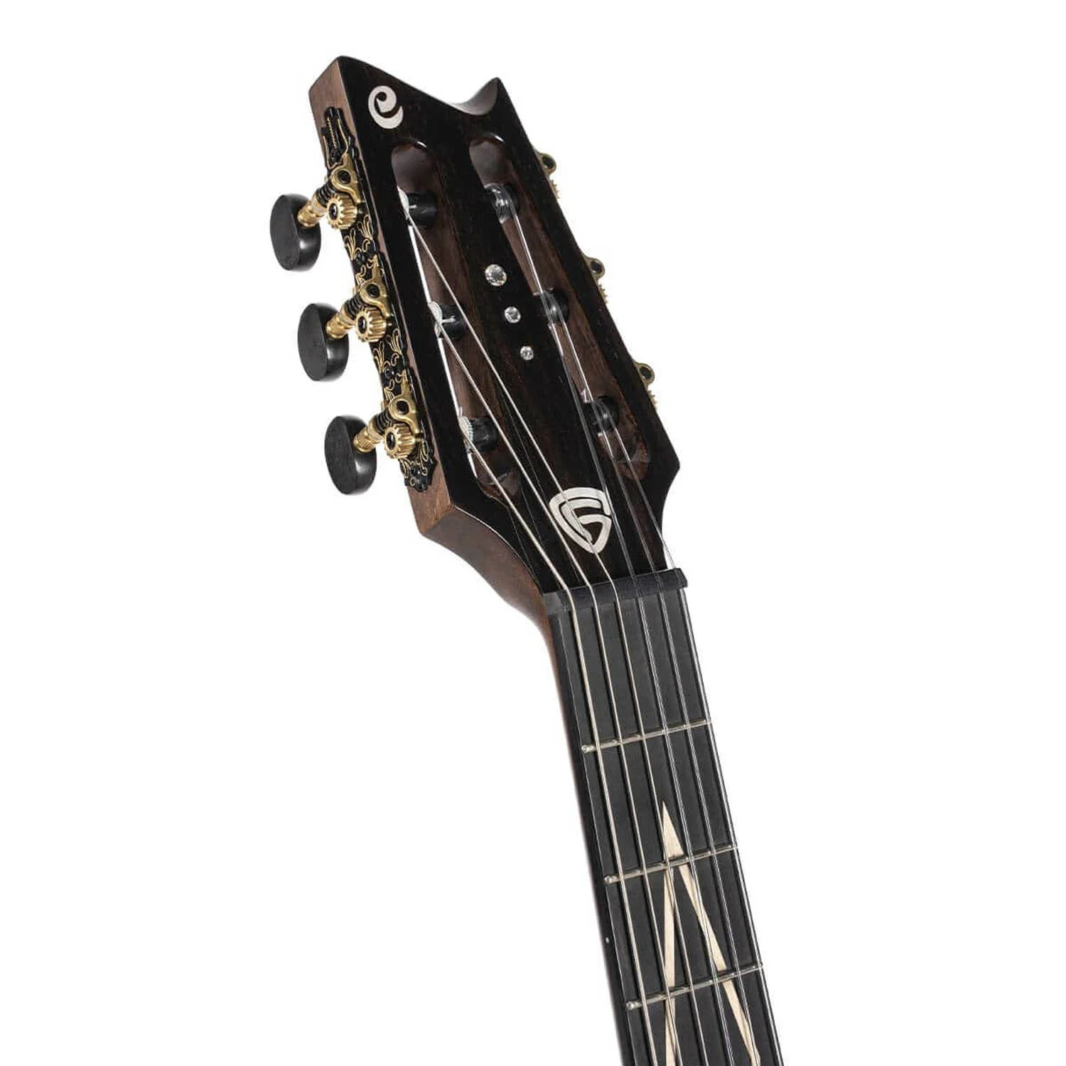 גיטרה קלאסית מוגברת Cort Luxe Nylon Frank Gambale עם ארגז קשיח - תמונה 5