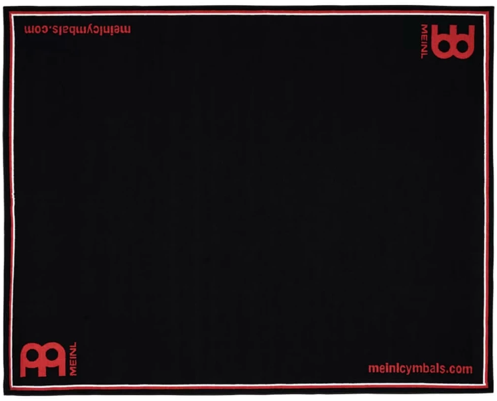 שטיח תופים שחור עם גומי מונע החלקה Meinl MDR-BK