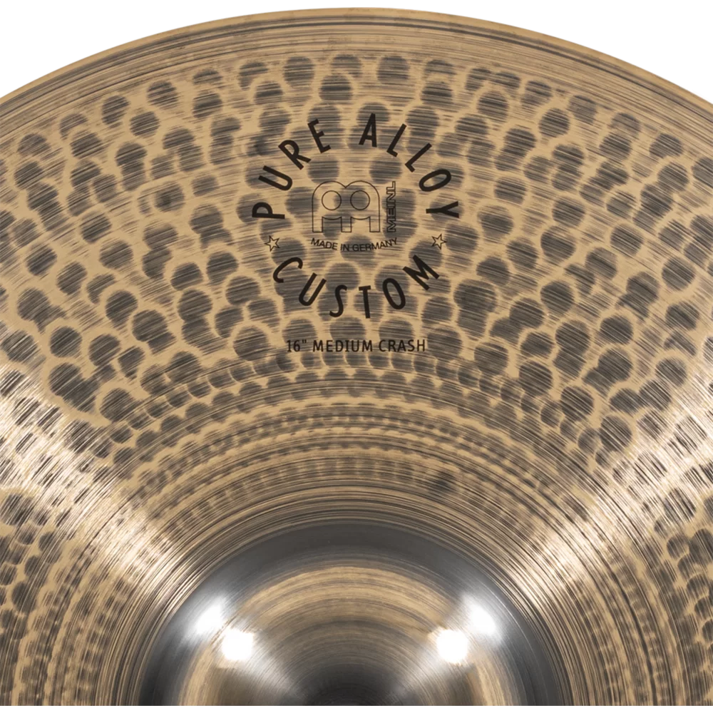 מצילה קראש 16″ Meinl (Medium) Pure Alloy Custom - תמונה 6