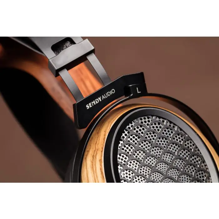 אוזניות פלנר מגנטיקס בעבודת יד מעץ זברה SENDY AUDIO AVIA - תמונה 4
