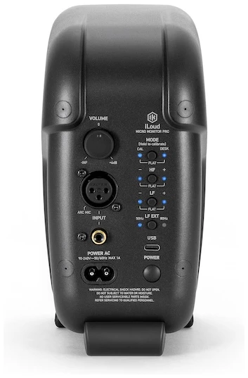 זוג מוניטורים אולפניים בצבע שחור iLoud Micro Pro מבית IK Multimedia - תמונה 4