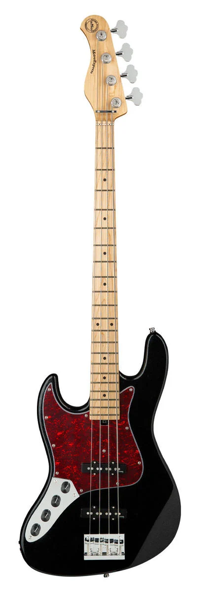 גיטרה בס שמאלית אקטיבית 4 Sadowsky 21 Fret Vintage JJ Bass 4 BK SHP CH